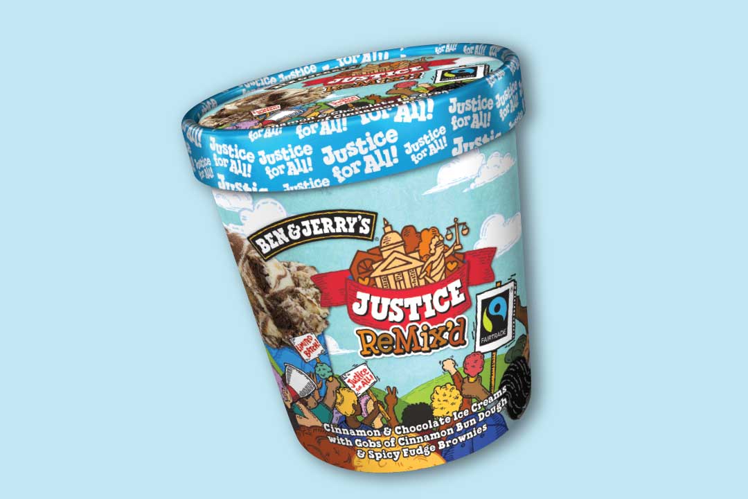 Kelímek zmrzliny Justice ReMix'd