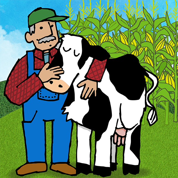 Ikona Regenerativní zemědělství a blahobyt zvířat